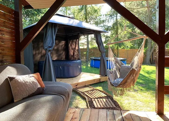 Dom Las 3-Natura, Relaks, Jacuzzi, Ognisko, Jeziorsko
